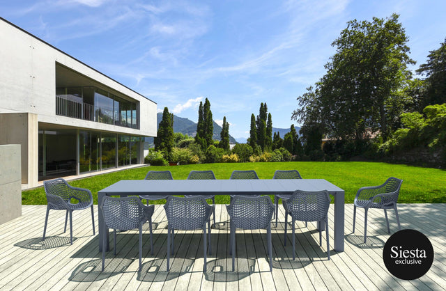 Vegas 10 Seater Dining Set with Air XL Armchair®
