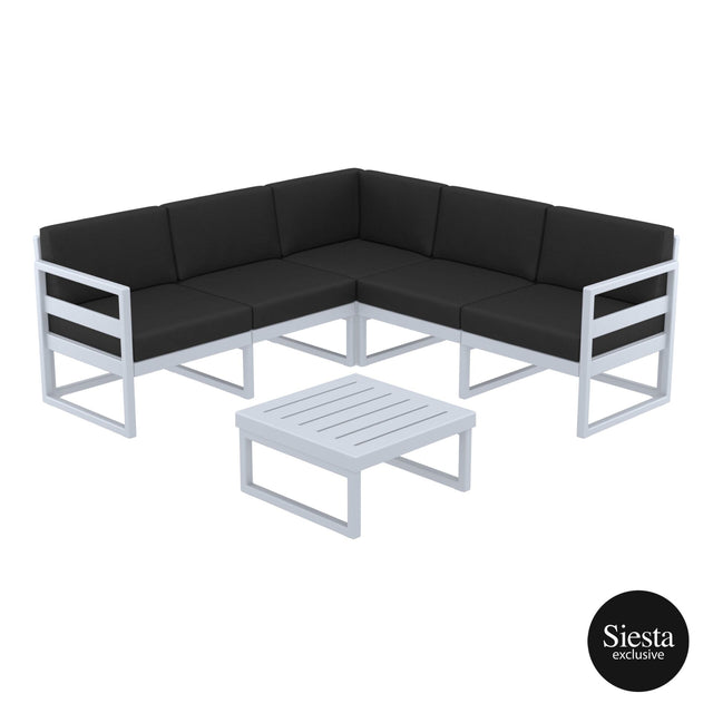 Mykonos Lounge Corner Set – With Cushions