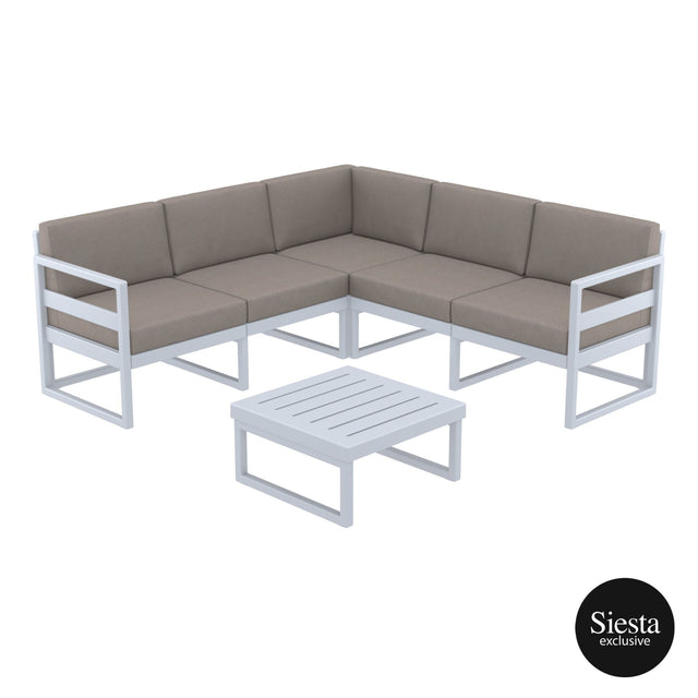 Mykonos Lounge Corner Set – With Cushions