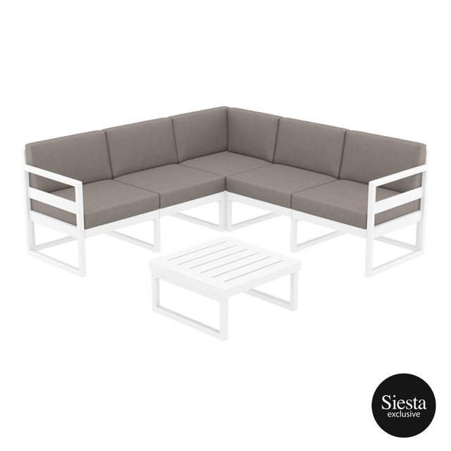 Mykonos Lounge Corner Set – With Cushions
