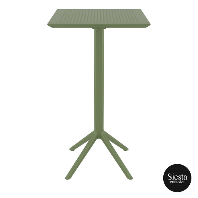 Sky Folding Bar Table Square