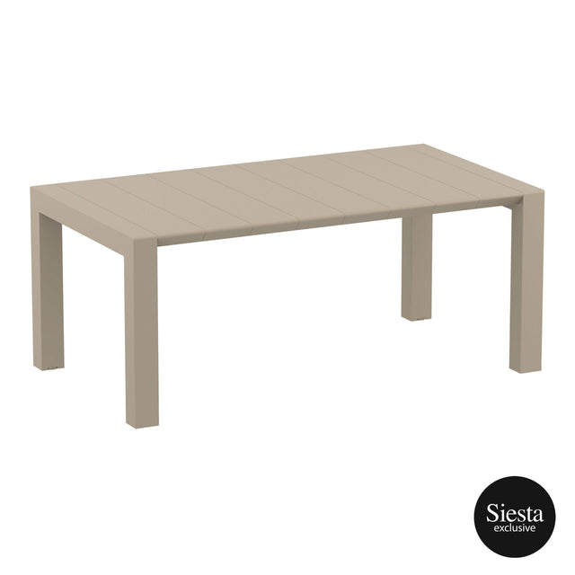 Plastic 7 Piece Vegas Table Dining Setting