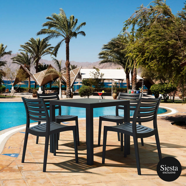 Ares 5 Piece Outdoor Table Setting