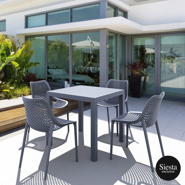 Ares Outdoor Table Setting with Air Chair®