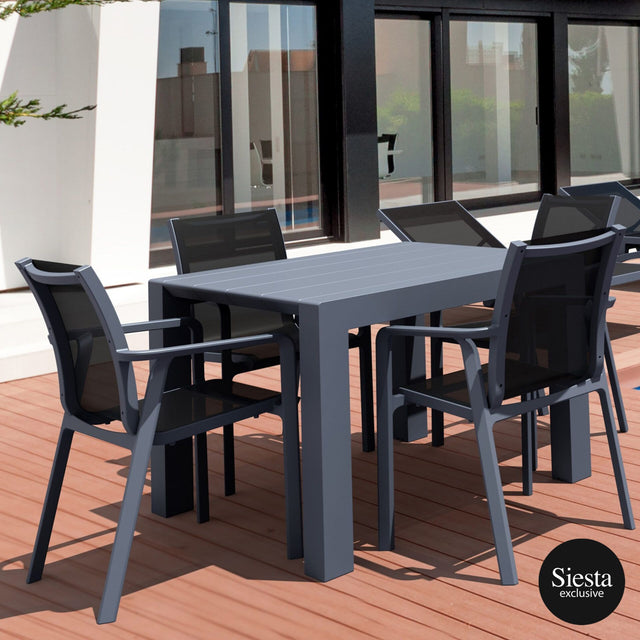 Outdoor 5 Piece Setting with Extendable Table