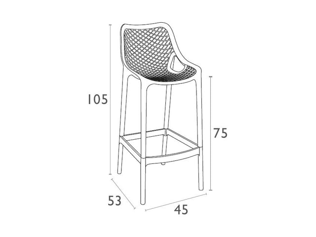 Air Barstool 75