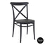 9 Piece Balcony Setting with Cross Chairs