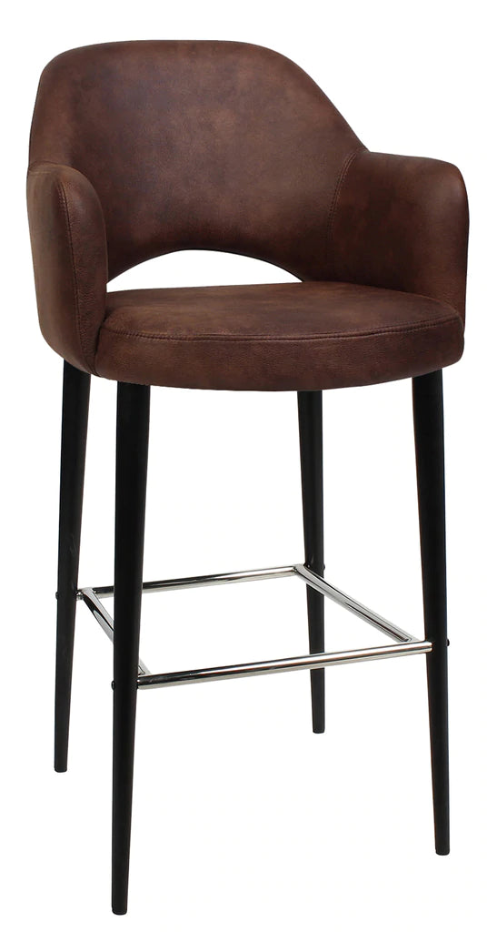 ALBURY ARM STOOL 75CM HIGH