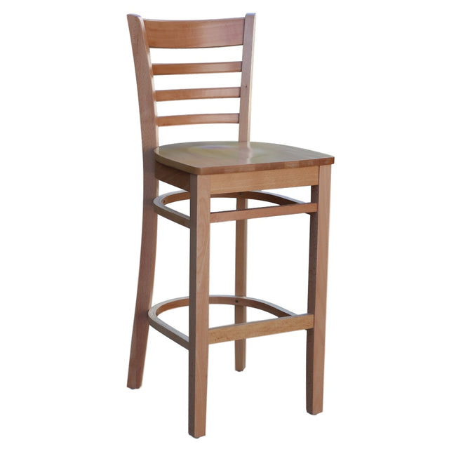 Florence Barstool Timber Seat