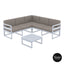 Mykonos Lounge Corner Set – With Cushions