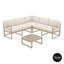 Mykonos Lounge Corner Set – With Cushions