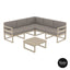 Mykonos Lounge Corner Set – With Cushions