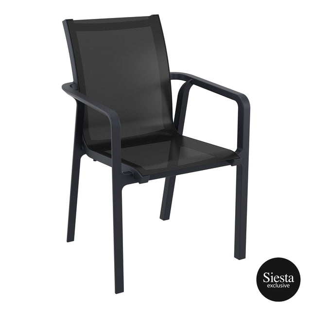 7 Piece Patio Dining Setting with Pacific Armchairs