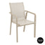 Sky 5 Piece Outdoor Table Setting with Pacific Arm Chairs