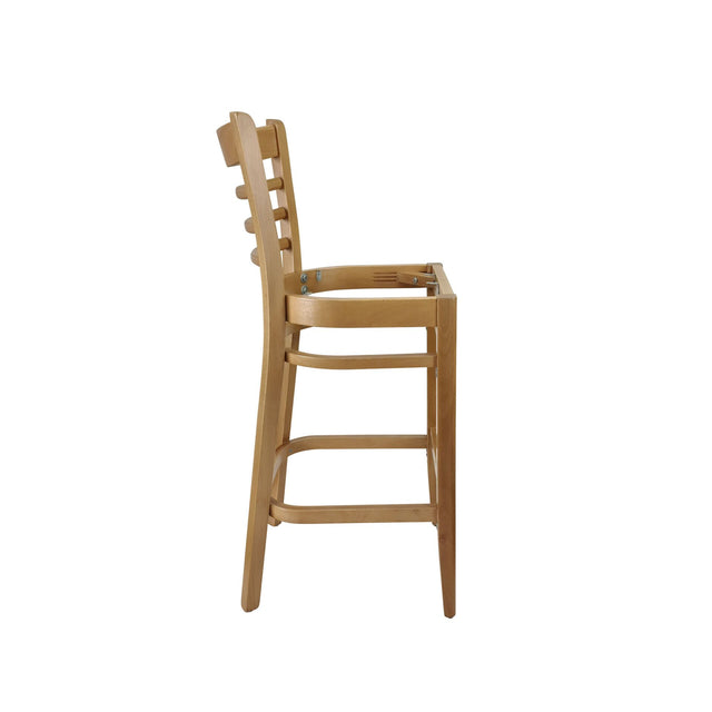 Florence Barstool Timber Seat