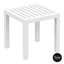 3 Piece Package Slim Sun Lounger and Ocean Side Table