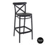 Sky Bar Table 3 Piece Set with Cross 75 Barstools