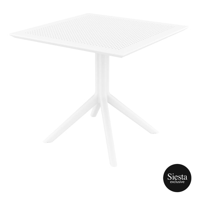 Sky 3 Seat Outdoor Table Setting