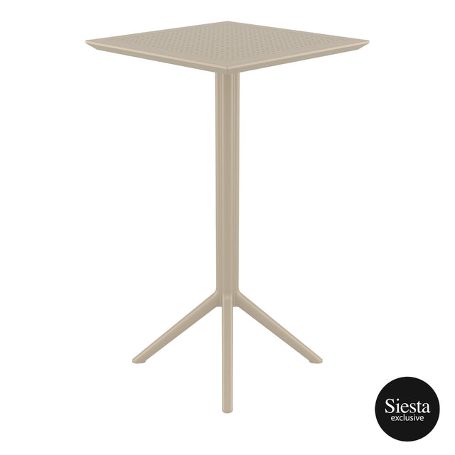 Sky Folding Bar Table Square